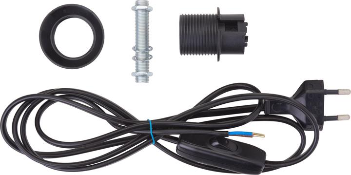 Produktbild VBS Lampenanschlusskabel-Set E14, schwarz