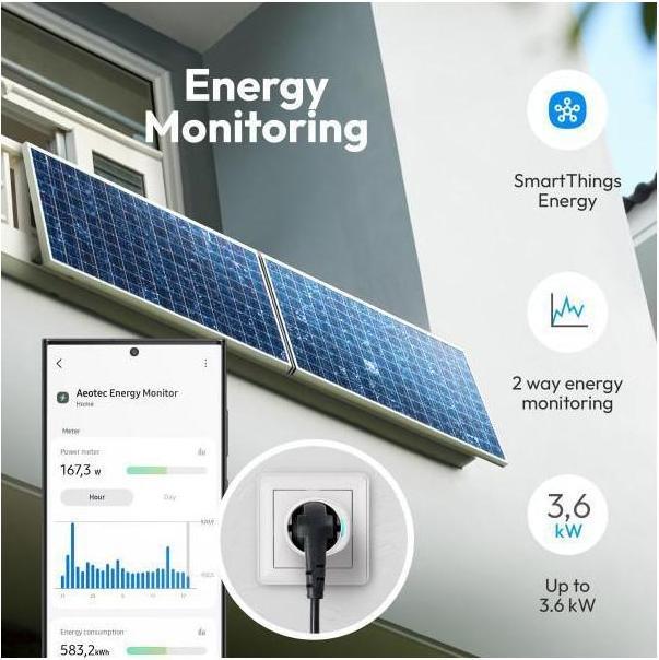 Produktbild Aeotec GP-AEOWP05 - Smart Outlet Type F Wi-Fi