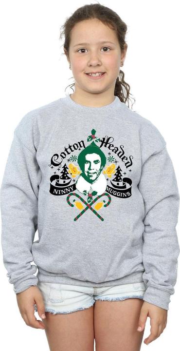 Immagine prodotto Elf Cotton Headed Ninny Muggins Felpa Ragazze (152, 158)