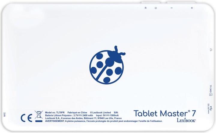 Produktbild Lexibook LexiTab Master 7 Zoll Tablet mit pädagogischen Inhalten, Schutzhülle FR Version
