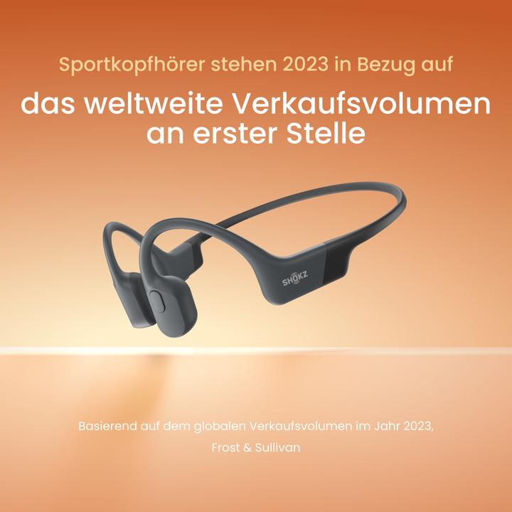Actual product image Shokz OpenRun USB-C (No noise cancelling, 8 h, Wireless)