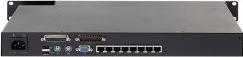 Produktbild APC KVM SWITCH 2G- Analog- 1 Local User- 8 Port- 1HU
