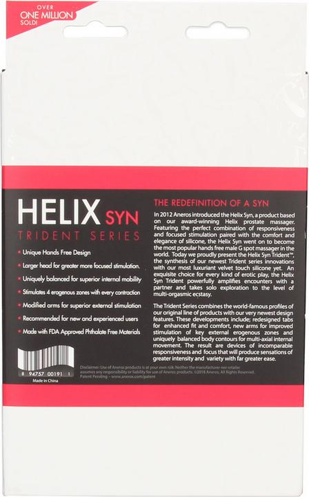 Actual product image Aneros Helix Syn Trident