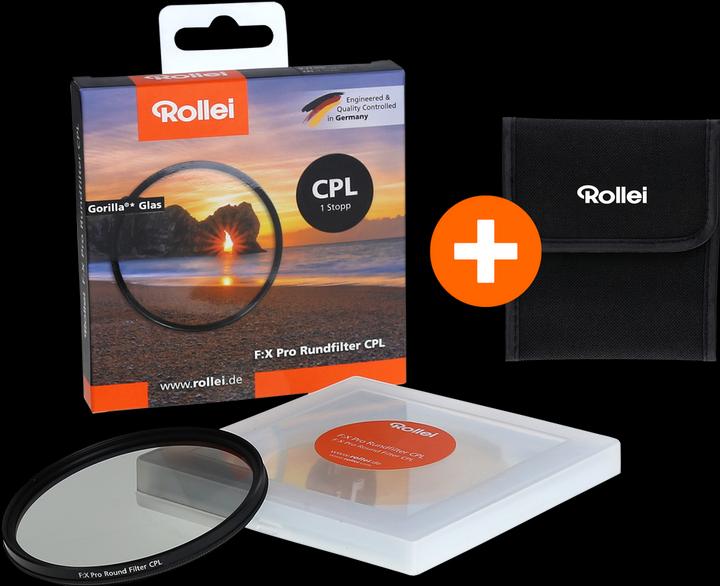 Produktbild Rollei F:X Pro Rundfilter CPL 67 mm (67 mm, Polarisationsfilter, 77 mm)