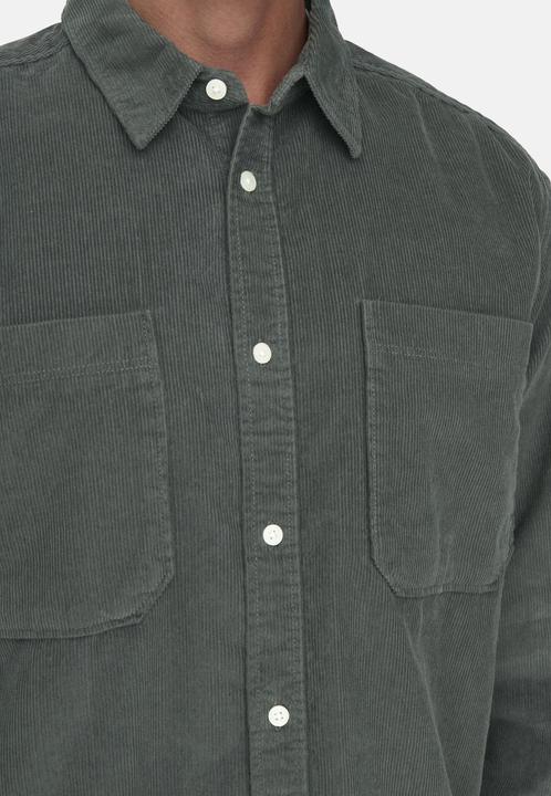 Produktbild Only & Sons Samt Hemd (M)