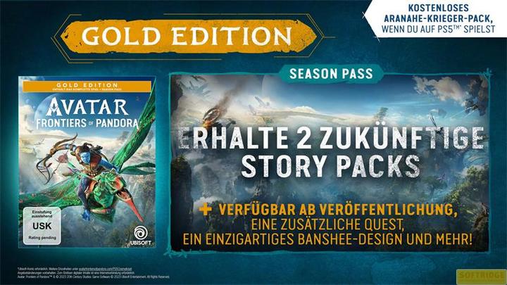 Produktbild Ubisoft Avatar: Frontiers of Pandora - Gold Edition (Xbox Series X, DE, FR, IT)