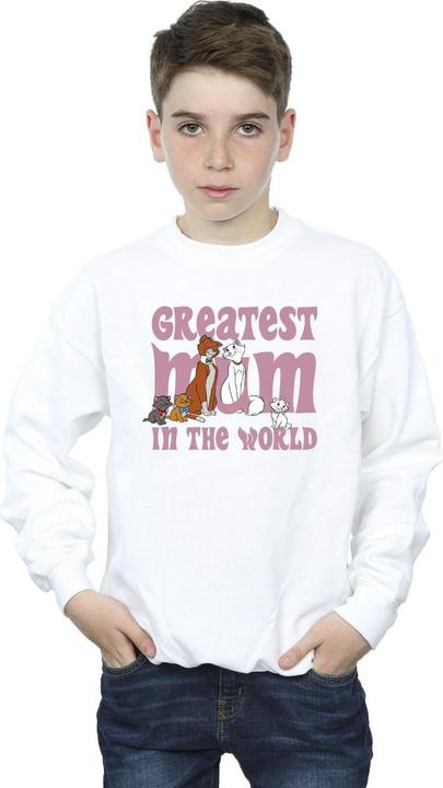 Immagine prodotto Disney The Aristocats Greatest Mum Felpa Ragazzi (140, 146)