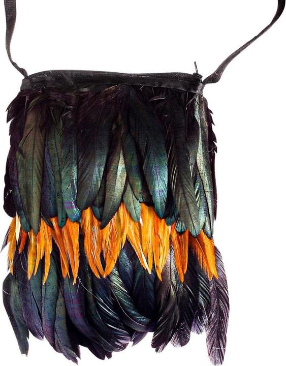 Actual product image Widmann Indian bag feathers