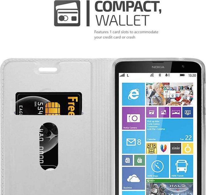 Actual product image Cadorabo Book Classy Style Cover (Nokia Lumia 1320)