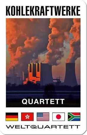 Image du produit Weltquartett 1019 - QUARTET DE CHARBONS - Réchauffeurs de la Terre sur 32 cartes à jouer (édition DE) (Allemand)