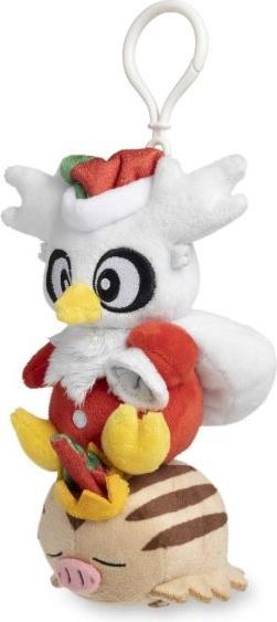 Produktbild Pokémon Delibird & Swinub Holiday Workshop Key Chain Plush - 18 cm
