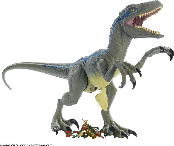 Actual product image Jurassic World Giant dinosaur Velociraptor