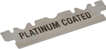 Actual product image Euromax 100 Single-Sided Razor Blades 'CRYO SPUTTERED' 50g (100 x)