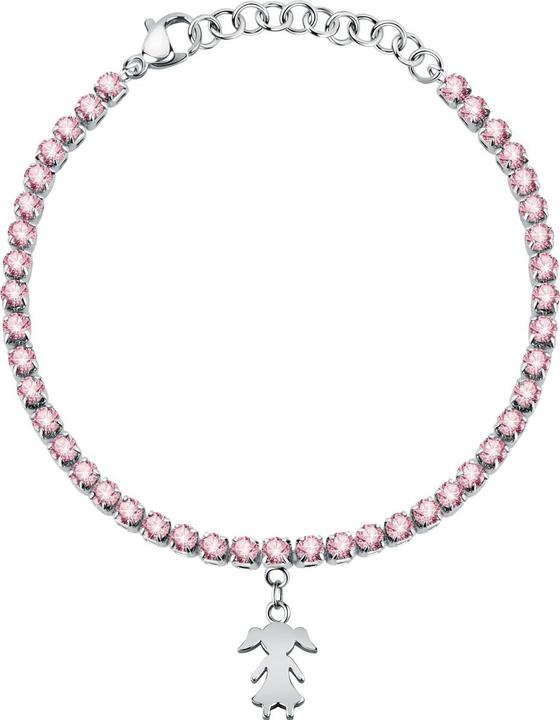 La Petite Story Tennis Br Family Steel Pink Cr (16 cm, Edelstahl)