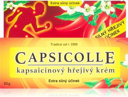 Actual product image Capsicolle Capsaicin Cream 50 g - for enhanced effect on tired muscles and joints (1 x)