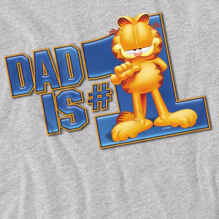 Produktbild Garfield Dad Is Number One TShirt (4XL)