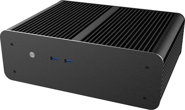 Produktbild Akasa Euler MX Plus, Aluminium-Gehäuse - Mini-ITX, schwarz (Mini-ITX)