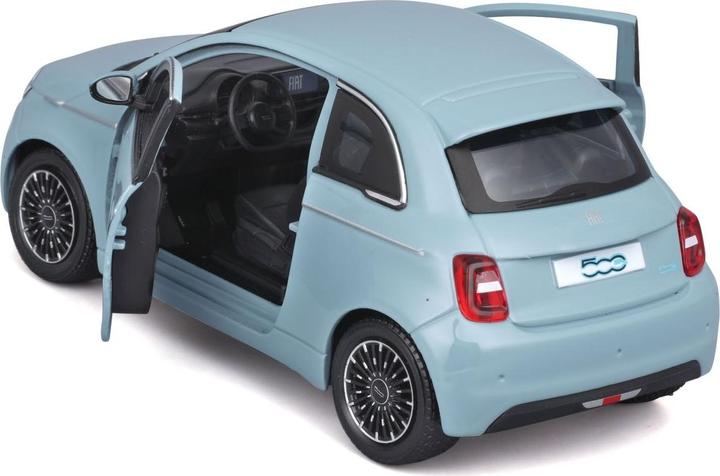 Image du produit Bburago Fiat 500e 1/24 bleu