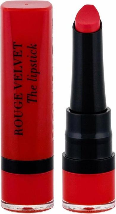 Actual product image Bourjois Rouge Velvet The Lipstick (08 Rubi's Cute)
