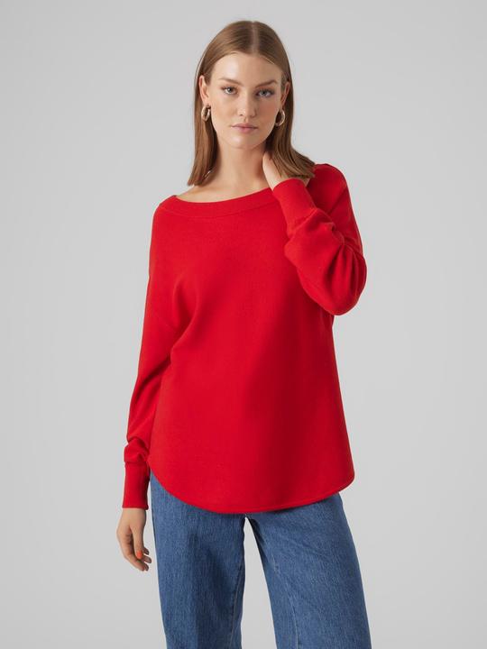 Image du produit Vero Moda VMNANCY LS BOATNECK PULLOVER GA EXC Pull en maille (M)