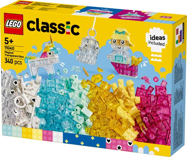 Produktbild LEGO Zauberbox mit durchsichtigen Steinen (11040, LEGO Classic)