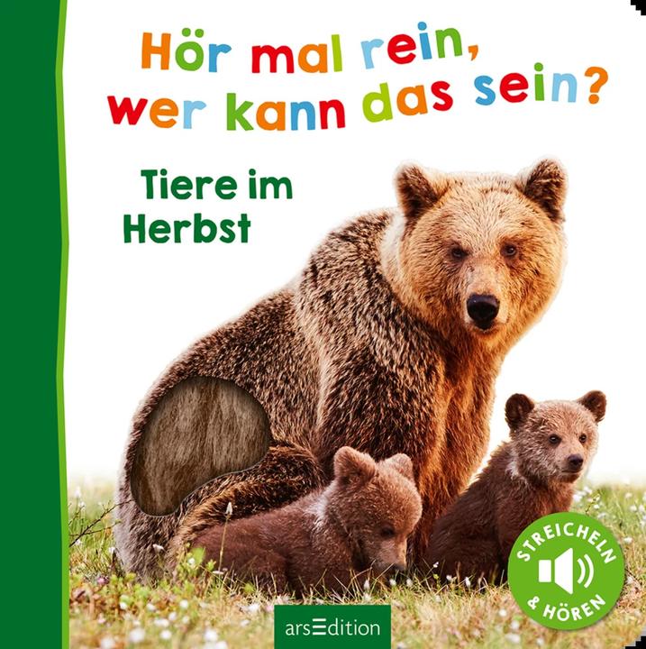 Actual product image Hör mal rein, wer kann das sein? – Tiere im Herbst (German)