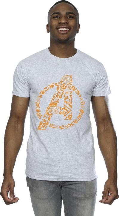Actual product image Mens Avengers Halloween Logo T-Shirt (XL)