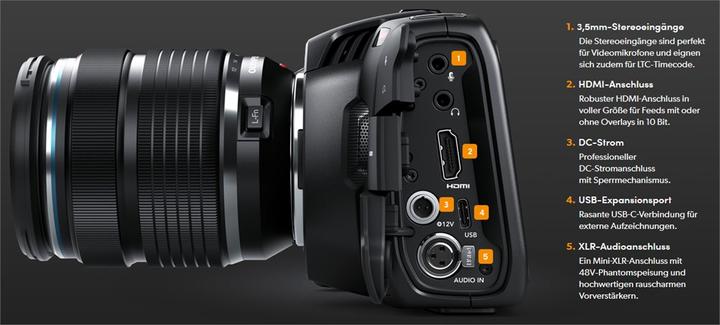 Produktbild Blackmagic Pocket Cinema (8 Mpx, 60p)