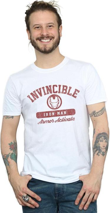 Actual product image Mens Iron Man Activate T-Shirt (S)