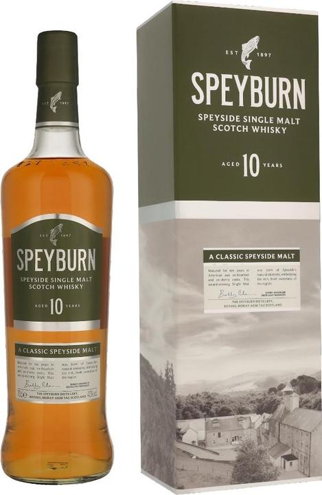 Speyburn Speyside 10 Years Single Malt Scotch Whisky mit Etui (Single Malt, Scotch Whisky)
