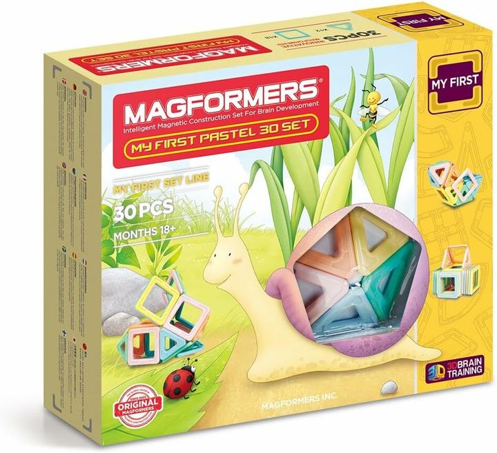 Actual product image Magformers My First Pastel 30PC Set rinkinys