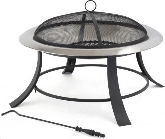 Actual product image Tepro Silver City fire bowl black (74 cm)