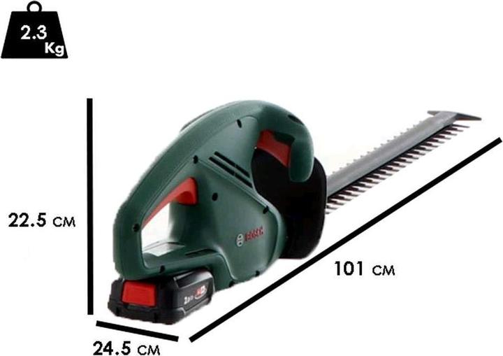 Productafbeelding Bosch Home & Garden EasyHedgeCut 18V-52-13 accu-heggenschaar solo (Draadloze heggenschaar)