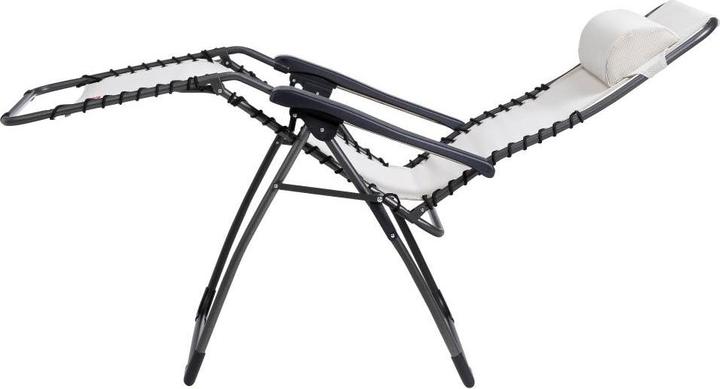 Produktbild Fiam Relaxsessel Movida 129 Tx Gestell Metall / Tex. Anthr./Ecru (66 cm)