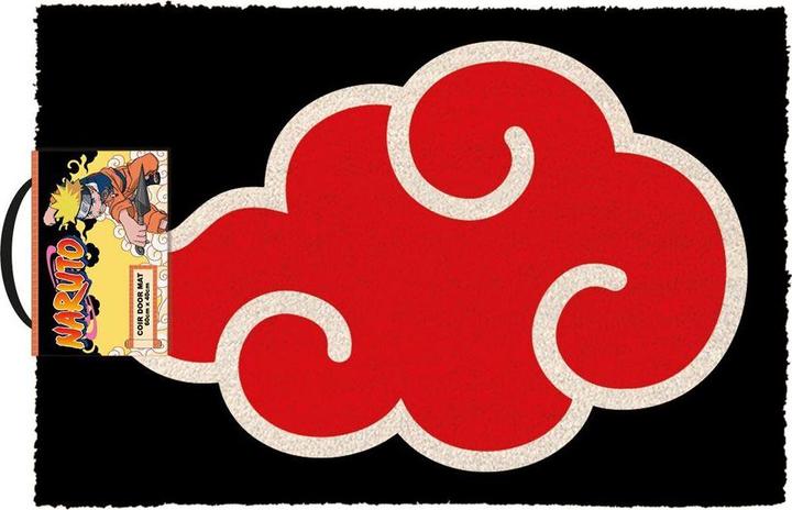 Produktbild Naruto Shippuden Türmatte Akatsuki Symbol Kokosfaser Akatsuki Symbol (60 x 40 cm)