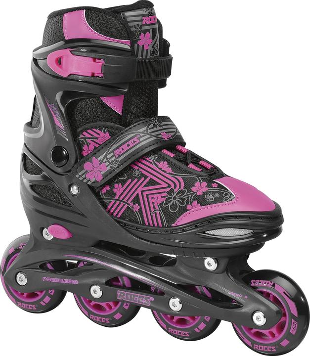 Produktbild Roces Kinder Inlineskates Jockey 3.0 Girl (Grösse: 26.0-29.0 (Rollen 64 mm), black/pink) (28)