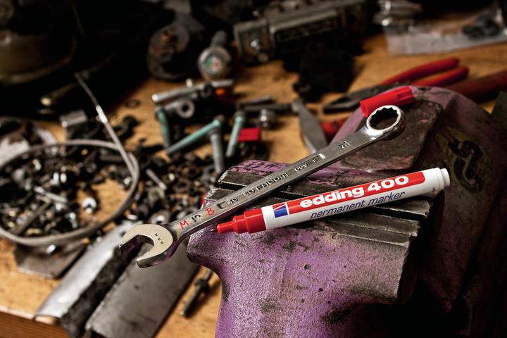 Produktbild Edding 400 (Rot, 1 mm, 1 x)