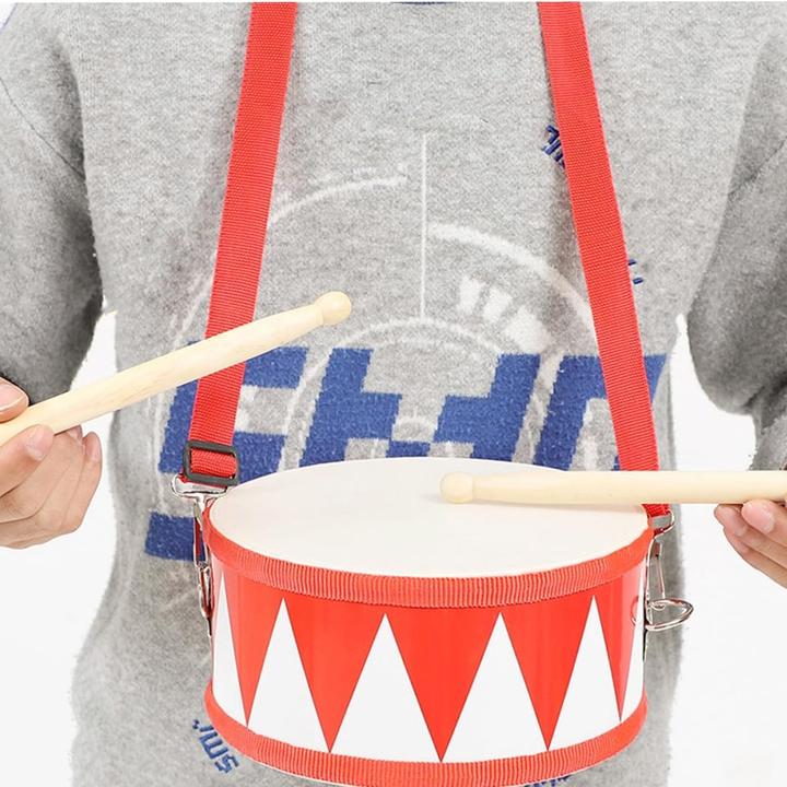 Actual product image The Toy Company Kindertrommel mit verstellbarem Riemen und 2 Drumsticks