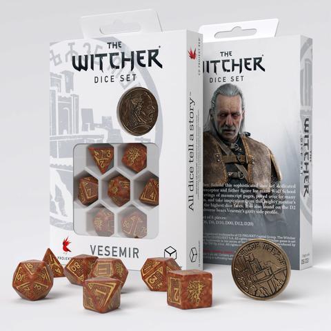 Produktbild Q Workshop The Witcher Dice Set. Vesemir - The Wise Witcher (Multilingual)