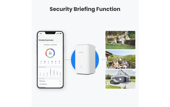 Actual product image Reolink Home Hub Argus B310 Security System (2304 x 1296 Pixels)