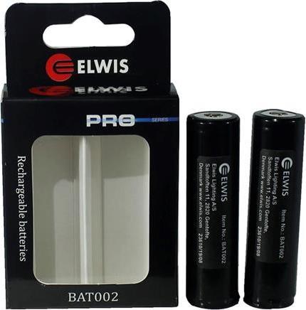 Produktbild Elwis - LED Lampen ELWIS LIGHTING Batterier 2 X 18650, 3.7V, 2600 Mah
