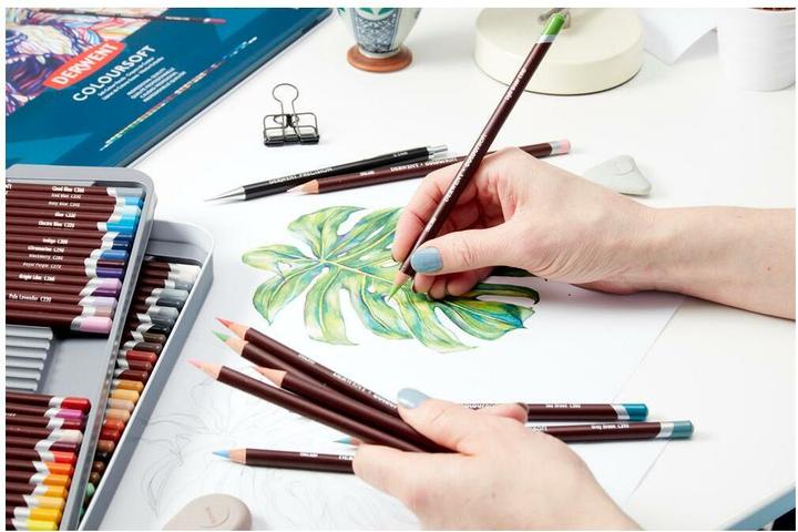 Produktbild Derwent Coloursoft Buntstifte (Mehrfarbig, 24 x)