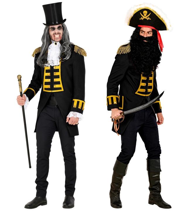 Actual product image Widmann Schwarze Gardeuniform / Paradefrack für Herren (M)
