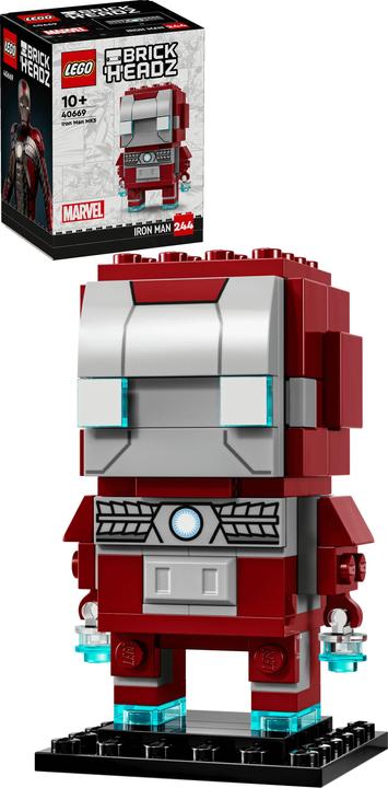 Produktbild LEGO BrickHeadz Marvel Iron Man MK5 (40669, LEGO Brickheadz)