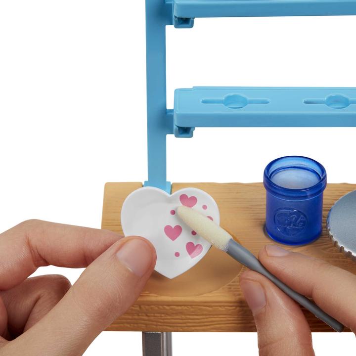 Actual product image Barbie Relax and Create Art Studio Playset and Doll