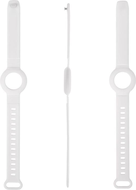 Produktbild Deltaco Silicone Bracelet for Apple AirTag - White