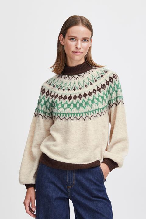 Produktbild B.young BYMARITNE JACQUARD JUMPER - 20813540 (S)