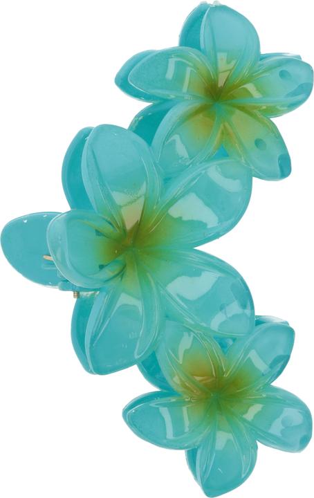 Immagine prodotto Trisa Fashion Frangipani Haarklammern Set Gelb & Hellblau 2 Stk. (2 pz.)
