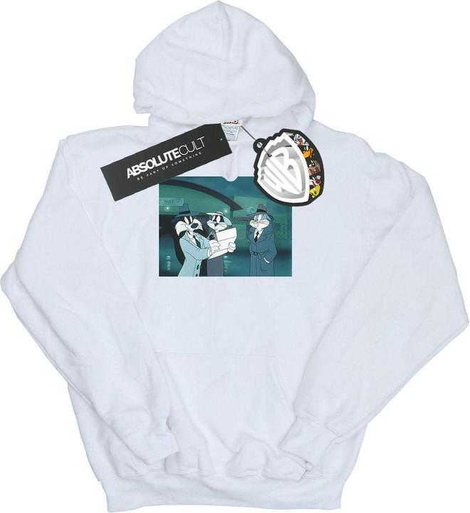 Image du produit Looney Tunes - Sweat à capuche BUGS BUNNY SYLVESTER LETTER - Homme (XL)