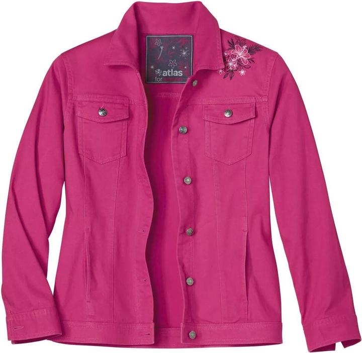 Produktbild Atlas For Women TwillJacke mit Stickerei (S)